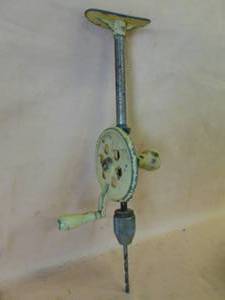 lot 491 image: Vintage Brace Drill