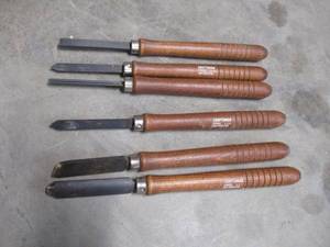 lot 6 image: Lathe Knifes