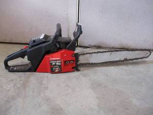 lot 27 image: Troy Bilt Chain Saw