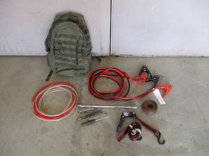 lot 35 image: Backpack and Tools