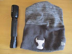 lot 36 image: Flashlight and Beenie