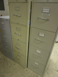 lot 209 image: FILE CABINETS, HON-BRAND