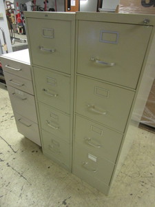 lot 210 image: FILE CABINETS, STEELCASE, HON-BRAND