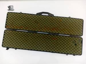 lot 240 image: Contico Archery Case Hard shell Protection Deers Grazing Graphics & Bow Arrow