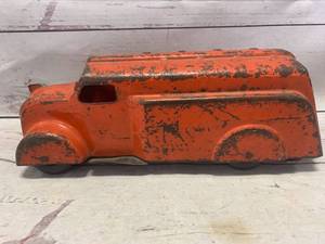 lot 12 image: Very Old Pressed Steel Truck 10 Long