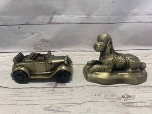 lot 27 image: Poodle & 1929 Ford Banks