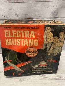 lot 35 image: Vintage Wen-Mac Electra Mustang Toy