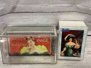 lot 81 image: Coke & Pepsi Trading Cards