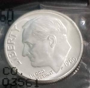 GROUP OF 4 SILVER DIMES AS PICTURED
