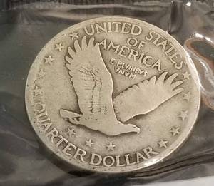 1925 STANDING LIBERTY SILVER QUARTER