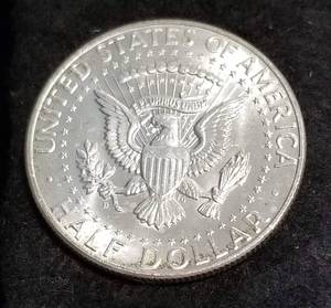 1964-D KENNEDY SILVER HALF DOLLAR BU-UNC