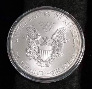 2012 AMERICAN SILVER EAGLE 1 TROY OZ. .999 FINE SILVER IN AIRTITE
