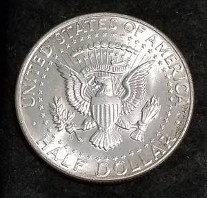 1964-D KENNEDY SILVER HALF DOLLAR BU-UNC