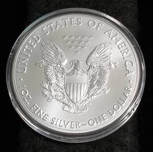 2019 AMERICAN SILVER EAGLE 1 TROY OZ. .999 FINE SILVER IN AIRTITE