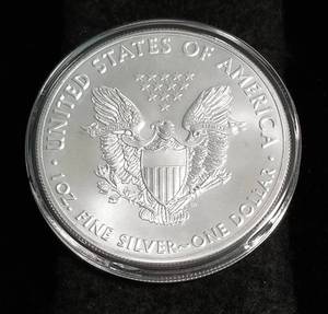 2020 AMERICAN SILVER EAGLE 1 TROY OZ. .999 FINE SILVER IN AIRTITE