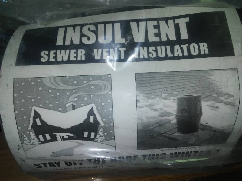 Insulated Sewer Vent (4) New