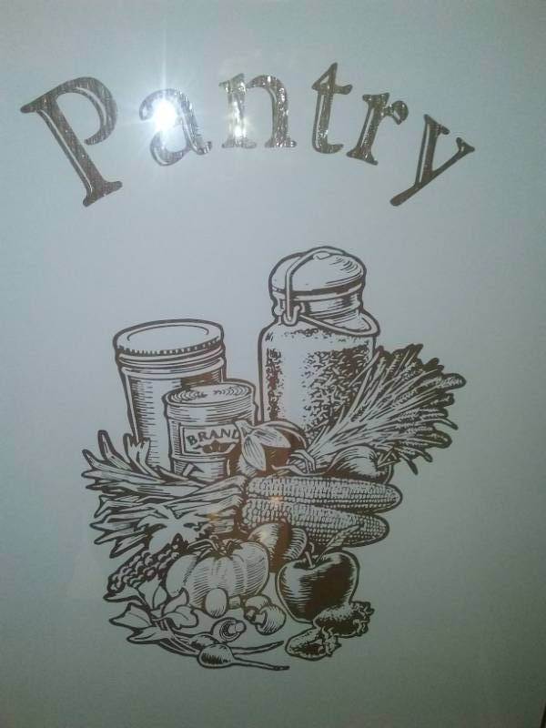 Pantry Door. New