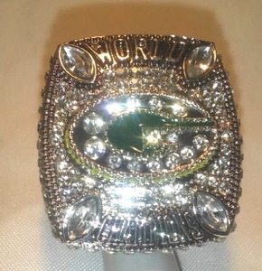 Aaron Rodgers Green Bay Packers Super Bowl Ring.