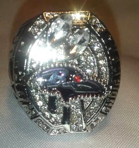 Baltimore Ravens Super Bowl Ring.