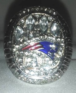 New England Patriots Super Bowl Ring.