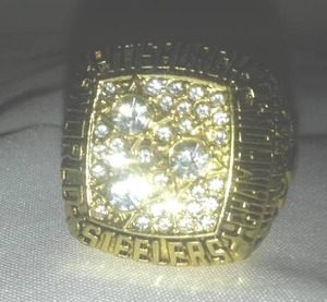 Pittsburgh Steelers Super Bowl Ring.