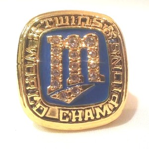Minnesota Twins World Series Ring.