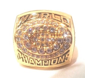 Green Bay Packers Super Bowl Ring.