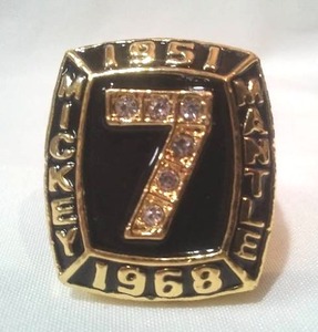 Mickey Mantle Hall of Fame Ring.