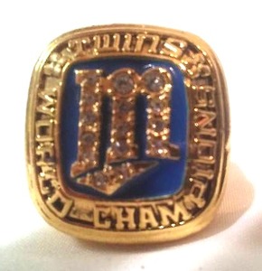Minnesota Twins World Series Ring.