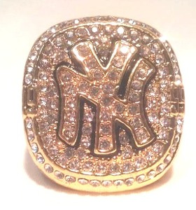 New York Yankees World Series Ring.