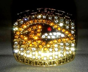 Baltimore Ravens Super Bowl Ring.