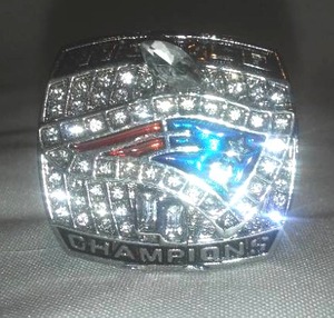 New England Patriots Super Bowl Ring.