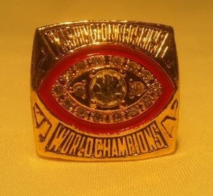 Washington Redskins Super Bowl Ring.