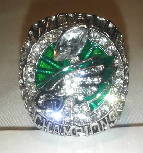 Philadelphia Eagles Super Bowl Ring.