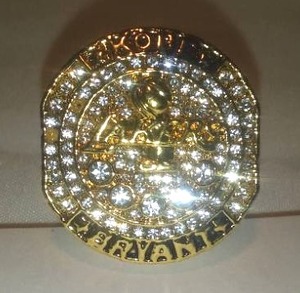 Kobe Bryant 20 Year Ring.
