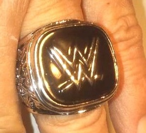 W.W.E. Hall of Fame Ring.