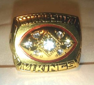 Minnesota Vikings NFC Champion Ring