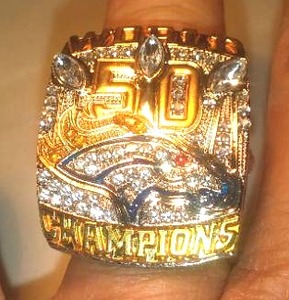 Denver Broncos Super Bowl Ring