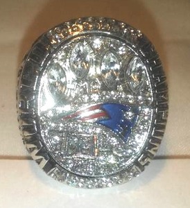New England Patriots Super Bowl Ring