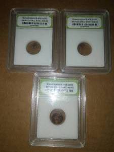 3 Roman Bronze Coins. Widow�s Mite. 50 B.C.-400 A.D.