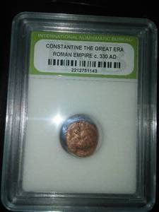 9 Constantine the Great Roman Coins. C. 330 A.D.