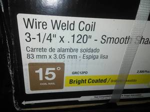 Grip Rite 2500 collated Framing Nai...