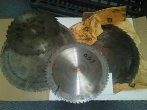 Power Saw Blades. 2-16�, 2-2�, us...