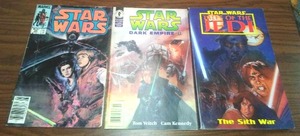 Star Wars Comic Books.