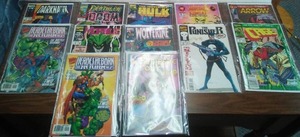 12 Marvel Comics. Hulk, The Punisher and more. All Excellent