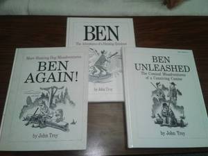Ben. Hardcover antics of Ben the dog of the outdoors man