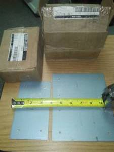 6 x 35 in. Steel Rectangle Mending Plates