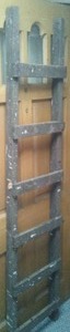77 in. Primitive Ladder