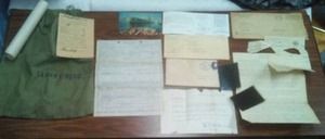Glenn E. Berg Paperwork for Military 1952-68.