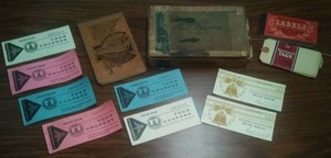 Antique Wood Cigar Box and more